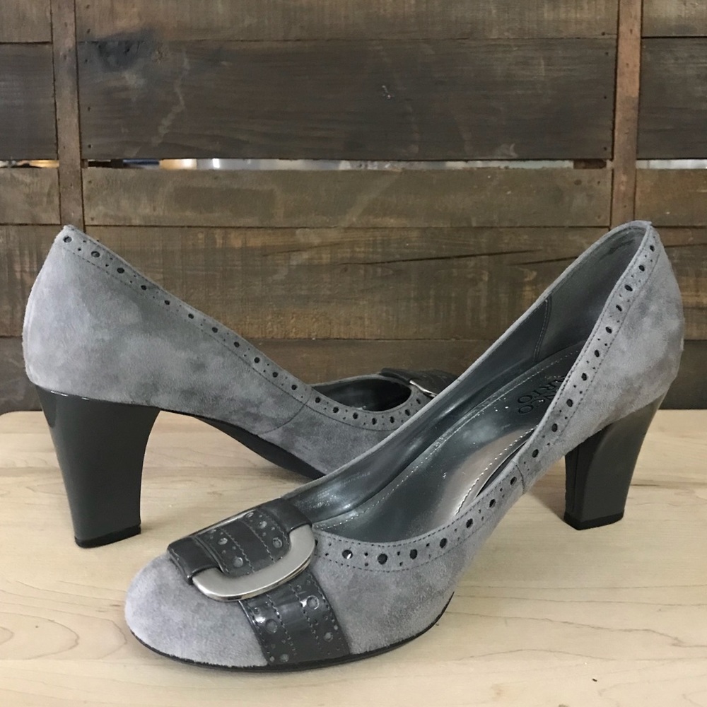 Franco Sarto Gray Heels